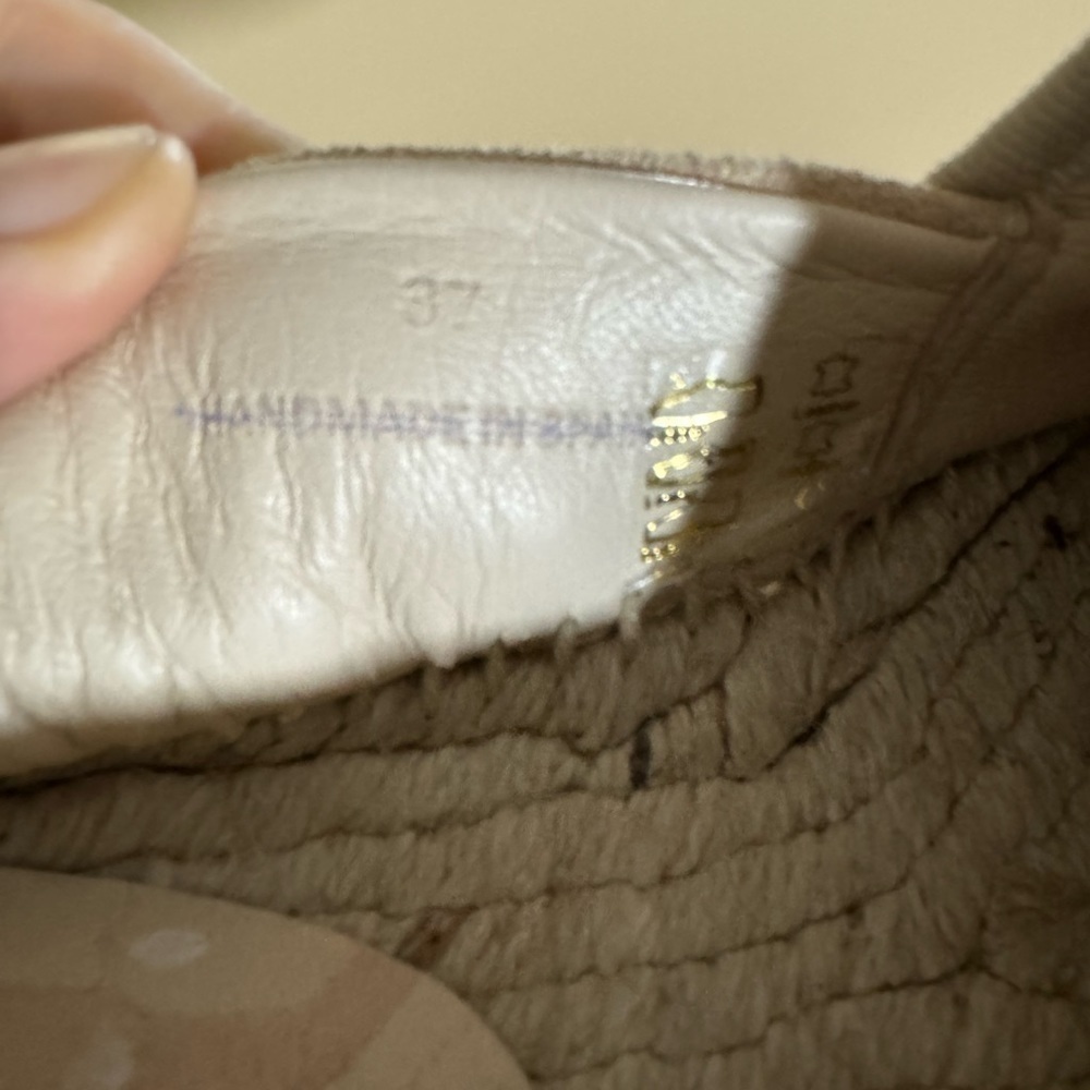 Rag & Bone New York Espadrille Runner - Suede Slip-On Flat 7 - Picture 14 of 14